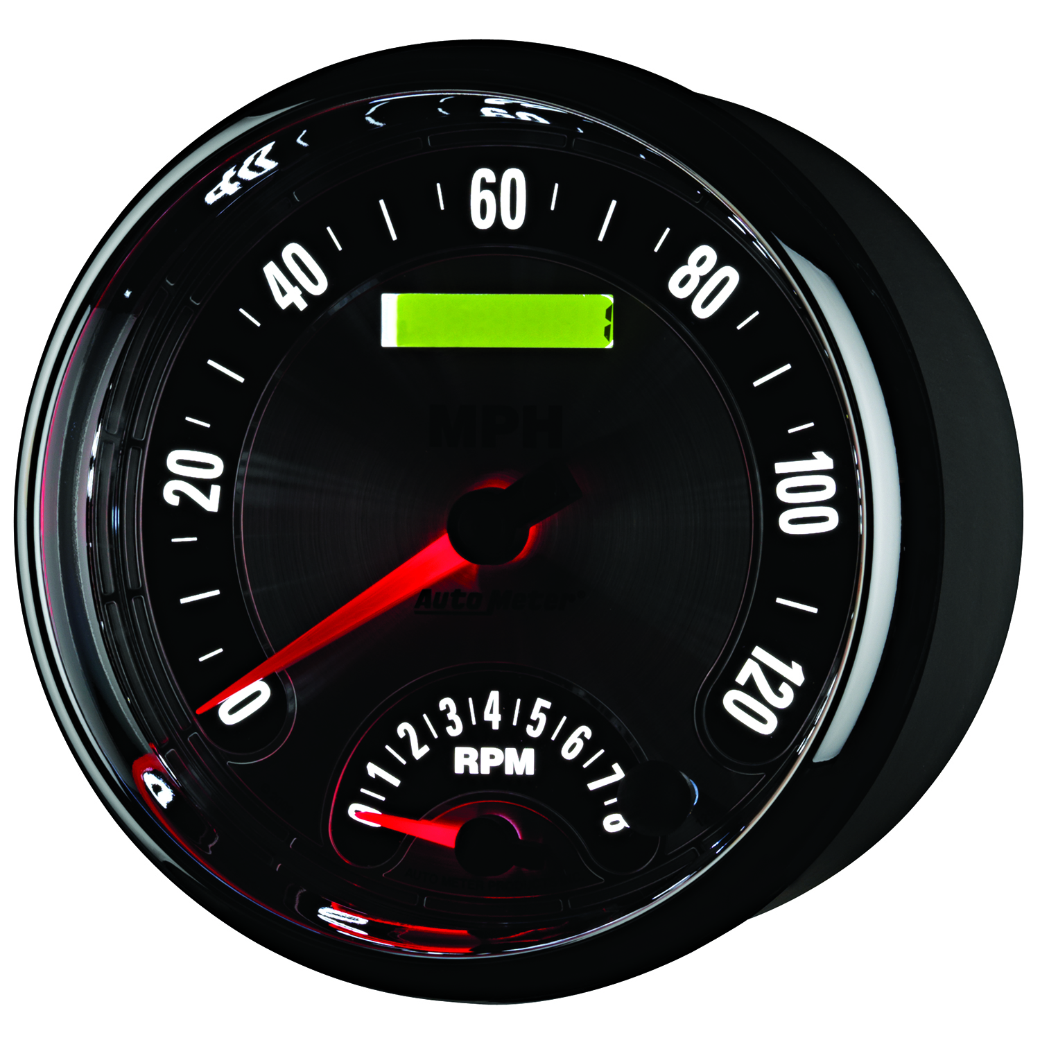 AUTOMETER Tacho/Speedo Gauge 5", 160MPH & 8K RPM, Elec. Program., American Muscle - Image 3