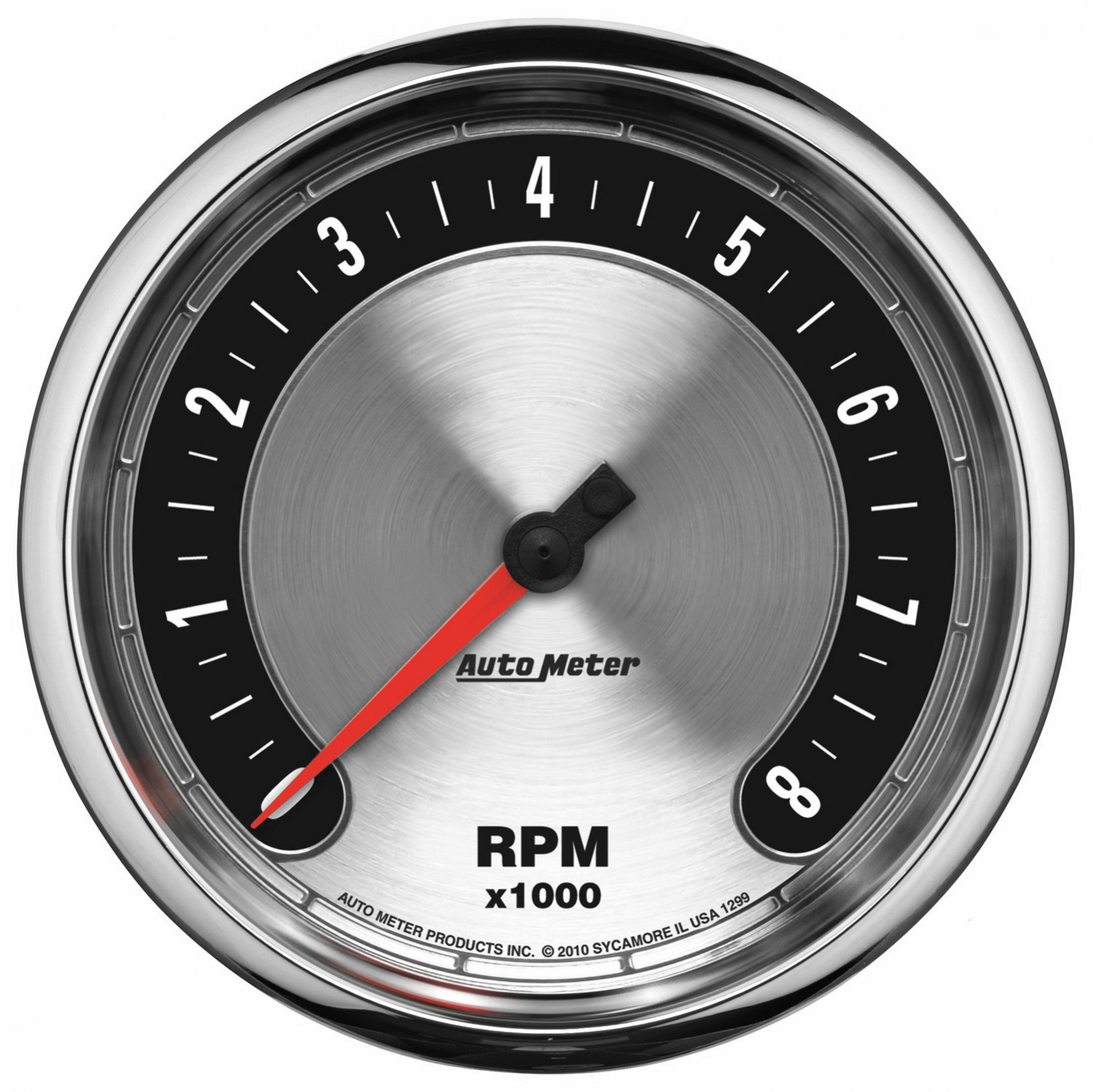 AUTOMETER Tachometer Gauge 5", 8K RPM, In-Dash, American Muscle