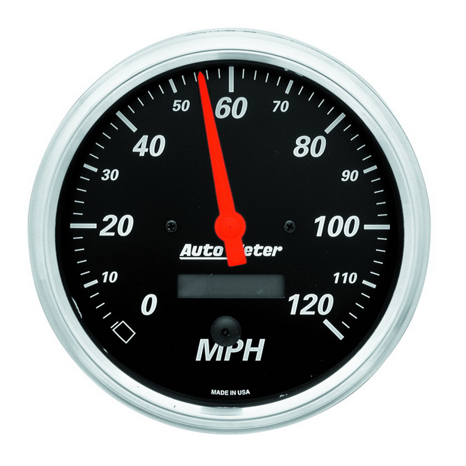 AUTOMETER 2pc Gauge Kit Quad & Speedometer, 5", Designer Black - Image 2