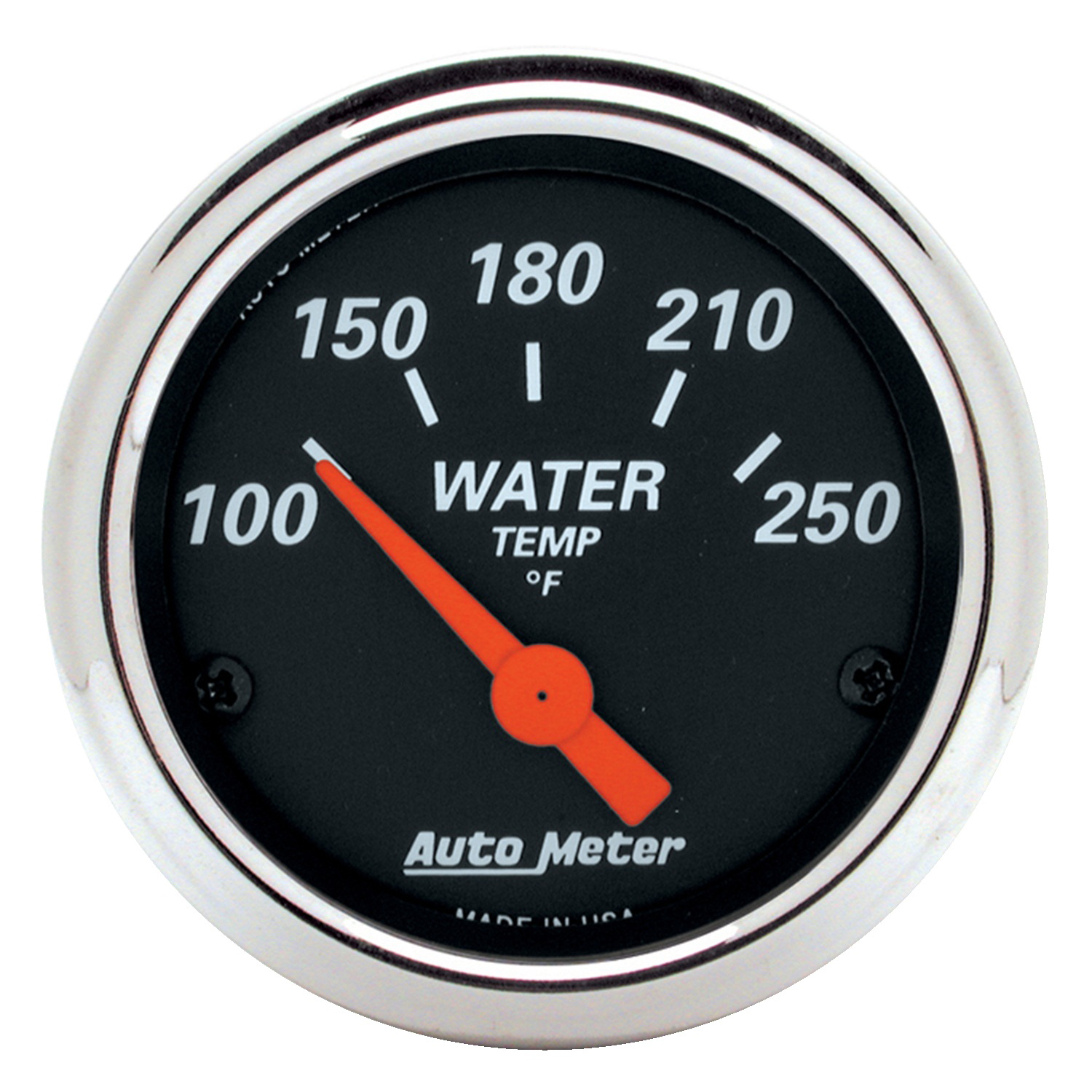AUTOMETER Water Temperature Gauge 2 1/16", 250&deg;f, Elec, Designer Black