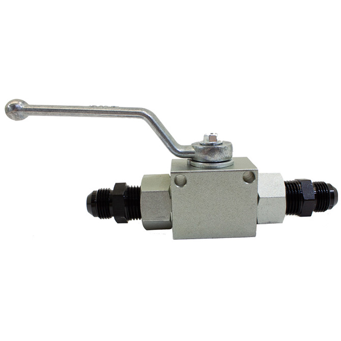 NITROUS EXPRESS Remote Shutoff Nitrous Valve, 8AN Male Inlet And Outlet