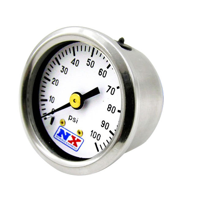 NITROUS EXPRESS Fuel Pressure Gauge (0-100 PSI)