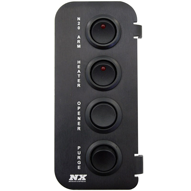 NITROUS EXPRESS Custom Switch Panel, GM Truck 1999-2006, 4Wd Side