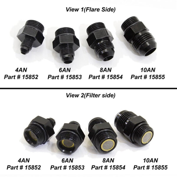 NITROUS EXPRESS 8AN To 8AN Orb Filter Fitting For Lightning 375