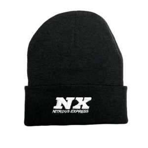 NITROUS EXPRESS NX Beanie Black, White NX Logo