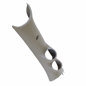 AUTOMETER Gauge Mount, A-Pillar, Full, Dual, 2 1/16", Tan, Dodge Ram 10-19