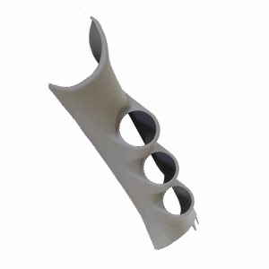 AUTOMETER Gauge Mount, A-Pillar, Full, Triple, 2 1/16", Tan, Dodge Ram 10-19