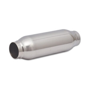 VIBRANT PERFORMANCE 2" x 12" Stainless Steel Bottle Style Exhaust Resonator