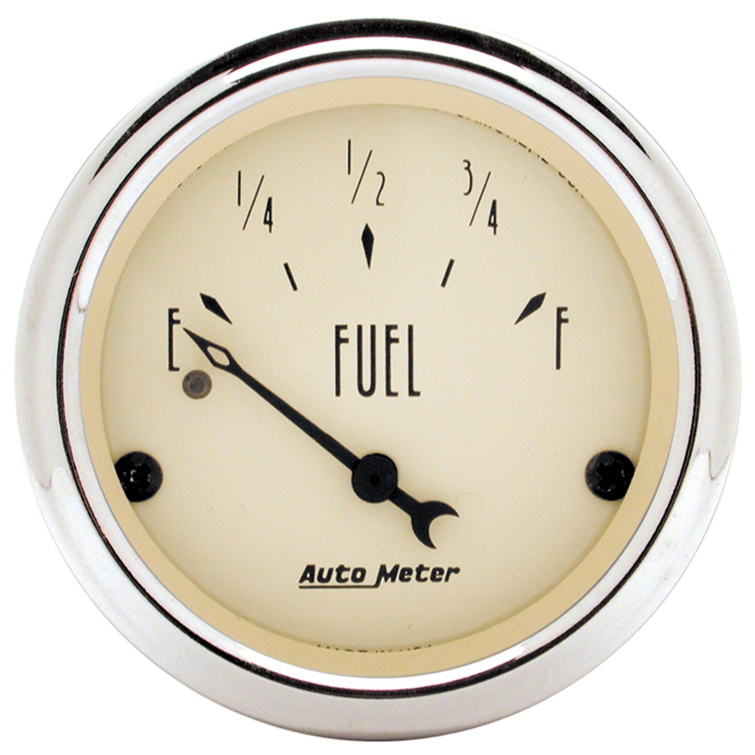 AUTOMETER 5pc Gauge Kit 3 3/8" & 2 1/16", Elec. Speedometer, Antique Beige - Image 6