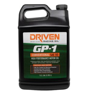 DRIVEN GP1 SAE 50 WT Semi Synthetic Racing Engine Oil 1 Gallon 3.785L