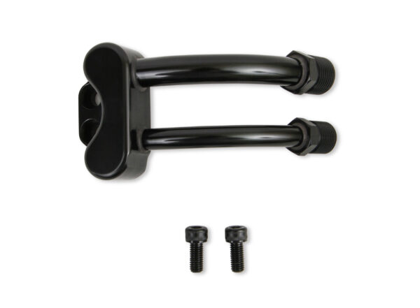 HOLLEY Line Adaptor-Manifold For SD7 A/C Comp-Black