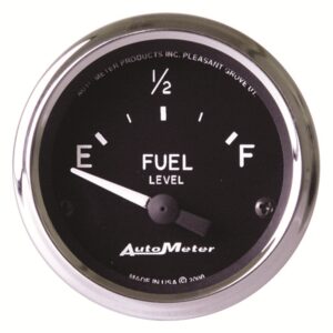 AUTOMETER Fuel Level Gauge 2 1/16", 16° To 158°F, Elec, Cobra