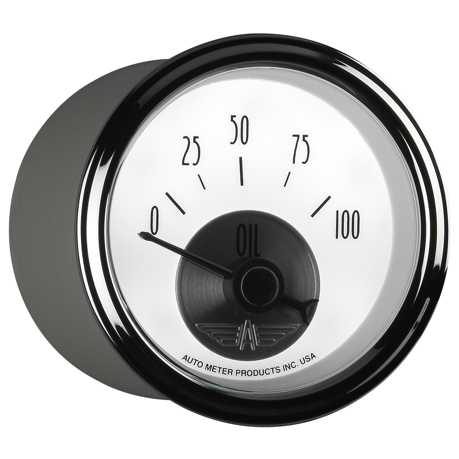 AUTOMETER Oil Pressure Gauge 2 1/16", 100PSI, Elec, Prestige Pearl - Image 5