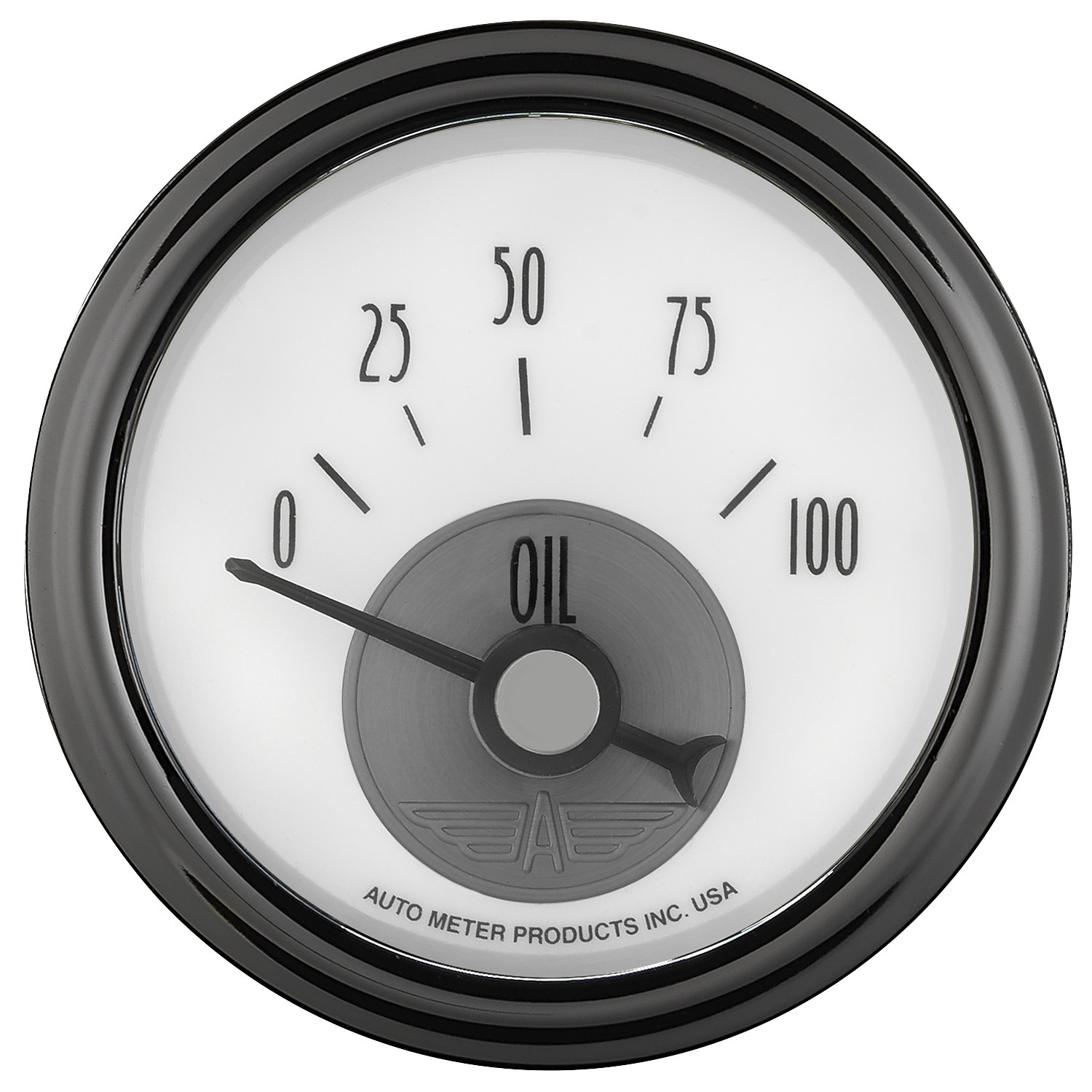 AUTOMETER Oil Pressure Gauge 2 1/16", 100PSI, Elec, Prestige Pearl - Image 4