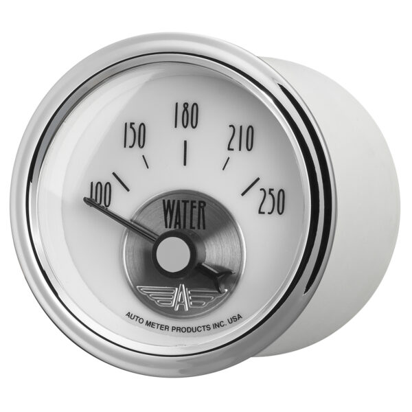 AUTOMETER Water Temperature Gauge 2 1/16", 250°f, Elec, Prestige Pearl - Image 2
