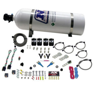 NITROUS EXPRESS Sport Compact EFI Dual Stage (35-75) X 2 With 15lb Bottle