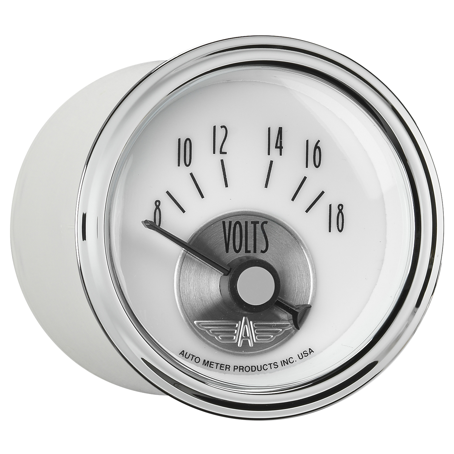 AUTOMETER Voltmeter Gauge 2 1/16", 18V, Elec, Prestige Pearl - Image 5