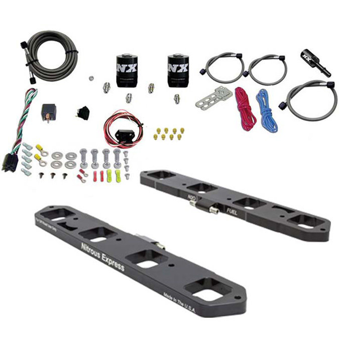 NITROUS EXPRESS Direct Port Plate System For 5.7,6.1 And 6.4 Hemi W/ No Bottle