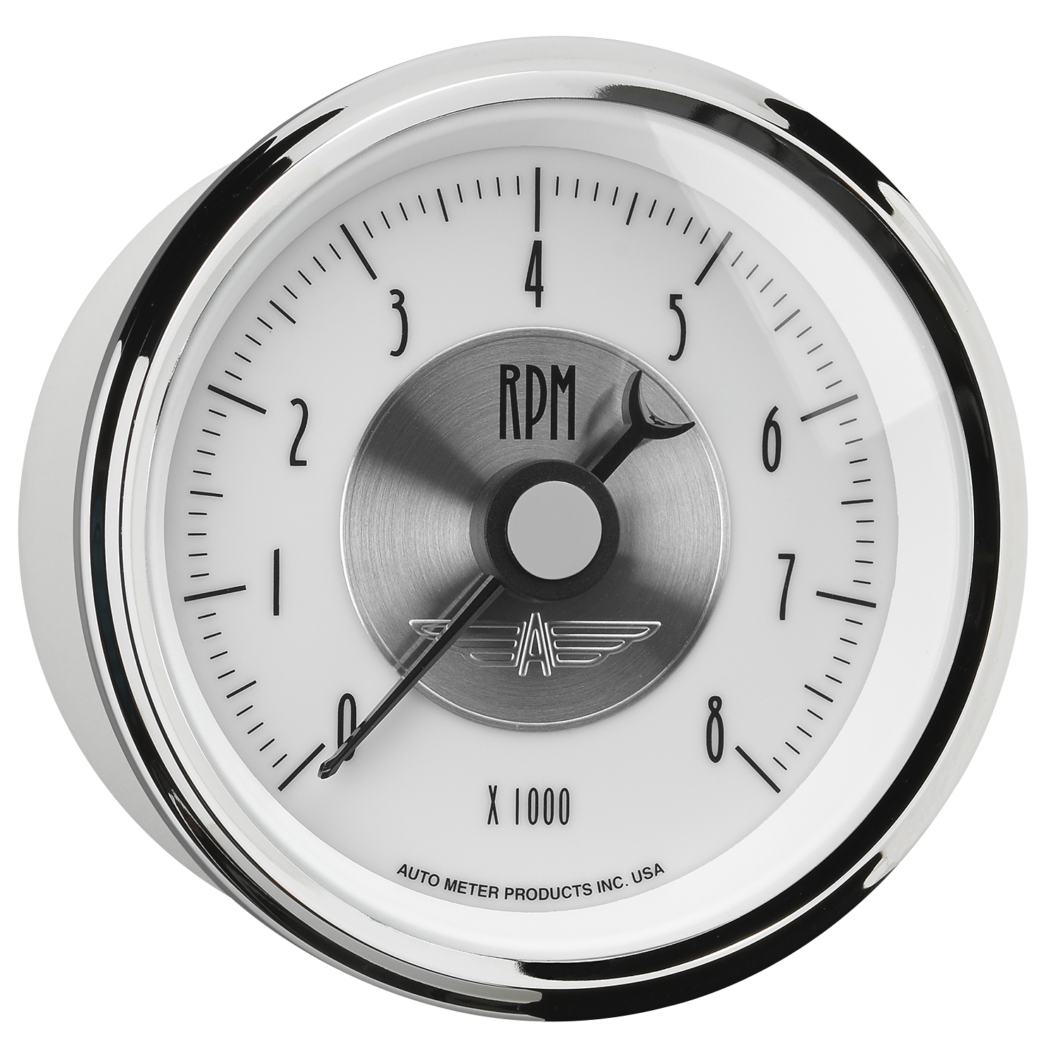 AUTOMETER Tachometer Gauge 3 3/8", 8K RPM, In-Dash, Prestige Pearl - Image 5