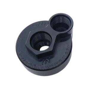 CLEAR VIEW Oil Filters 210-B - Dodge & Ford Black Out Block Adapter Kit