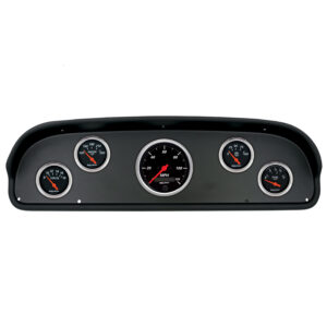 AUTOMETER Direct Fit Dash Kit, (3 3/8" X1, 2 1/16" X4), Ford F100 57-60, Designer Black