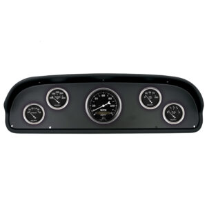AUTOMETER Direct Fit Dash Kit, (3 3/8" X1, 2 1/16" X4), Ford F100 57-60, Old Tyme Black