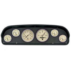 AUTOMETER Direct Fit Dash Kit, (3 3/8" X2, 2 1/16" X4), Ford F100 57-60, Antique Beige