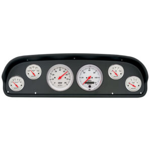 AUTOMETER Direct Fit Dash Kit, (3 3/8" X2, 2 1/16" X4), Ford F100 57-60, Arctic White
