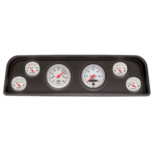 AUTOMETER Direct Fit Dash Kit, (3 3/8" X2, 2 1/16" X4), Gmc Truck C/K/Suburban 60-66, Arctic White