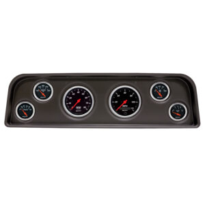 AUTOMETER Direct Fit Dash Kit, (3 3/8" X2, 2 1/16" X4), Gmc Truck C/K/Suburban 60-66, Designer Black