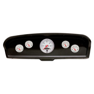 AUTOMETER Direct Fit Dash Kit, (3 3/8" X1, 2 1/16" X4), Ford Truck 61-66, Arctic White