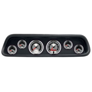 AUTOMETER Direct Fit Dash Kit, (3 3/8" X2, 2 1/16" X4), Ford Mustang 64-65, American Muscle