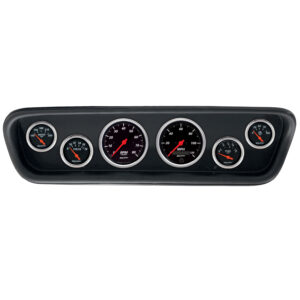 AUTOMETER Direct Fit Dash Kit, (3 3/8" X2, 2 1/16" X4), Ford Mustang 64-65, Designer Black