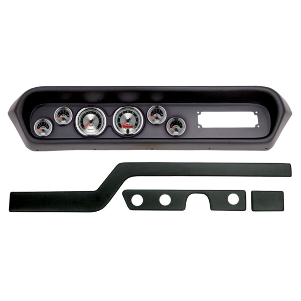 AUTOMETER Direct Fit Dash Kit, (3 3/8" X2, 2 1/16" X4), Pontiac Gto/Lemans 64-65, American Muscle
