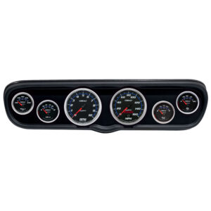 AUTOMETER Direct Fit Dash Kit, (3 3/8" X2, 2 1/16" X4), Ford Mustang 66, Cobalt