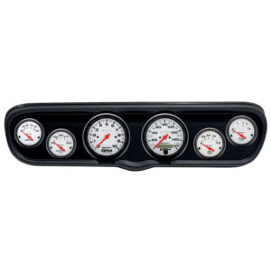 AUTOMETER Direct Fit Dash Kit, (3 3/8" X2, 2 1/16" X4), Ford Mustang 66, Phantom