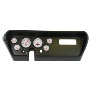 AUTOMETER Direct Fit Dash Kit, (3 3/8" X2, 2 1/16" X4), Pontiac Gto 66, Arctic White