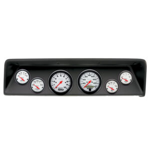 AUTOMETER Direct Fit Dash Kit, (3 3/8" X2, 2 1/16" X4), Chevrolet Nova 66-67, Phantom