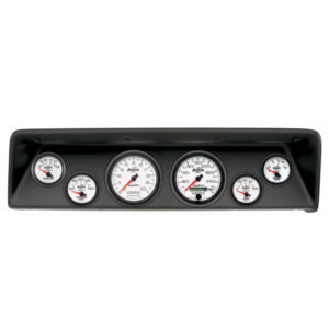AUTOMETER Direct Fit Dash Kit, (3 3/8" X2, 2 1/16" X4), Chevrolet Nova 66-67, Phantom II
