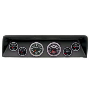 AUTOMETER Direct Fit Dash Kit, (3 3/8" X2, 2 1/16" X4), Chevrolet Nova 66-67, Sport-Comp II