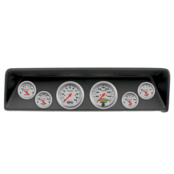 AUTOMETER Direct Fit Dash Kit, (3 3/8" X2, 2 1/16" X4), Chevrolet Nova 66-67, Ultra-Lite