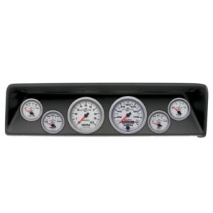 AUTOMETER Direct Fit Dash Kit, (3 3/8" X2, 2 1/16" X4), Chevrolet Nova 66-67, Ultra-Lite II