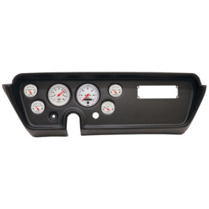 AUTOMETER Direct Fit Dash Kit, (3 3/8" X2, 2 1/16" X4), Pontiac Gto/Lemans 67, Arctic White