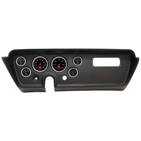 AUTOMETER Direct Fit Dash Kit, (3 3/8" X2, 2 1/16" X4), Pontiac Gto/Lemans 67, Designer Black
