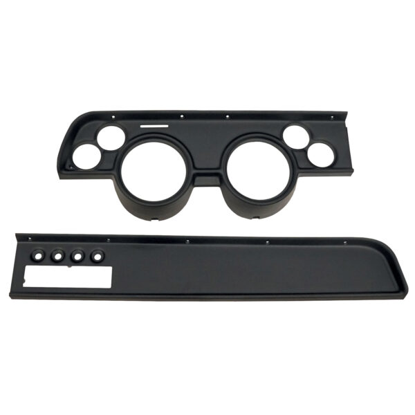 AUTOMETER Direct Fit Dash Kit, (5" X2, 2 1/16" X4), Merc Cougar Ac 67-68, Phantom - Image 2
