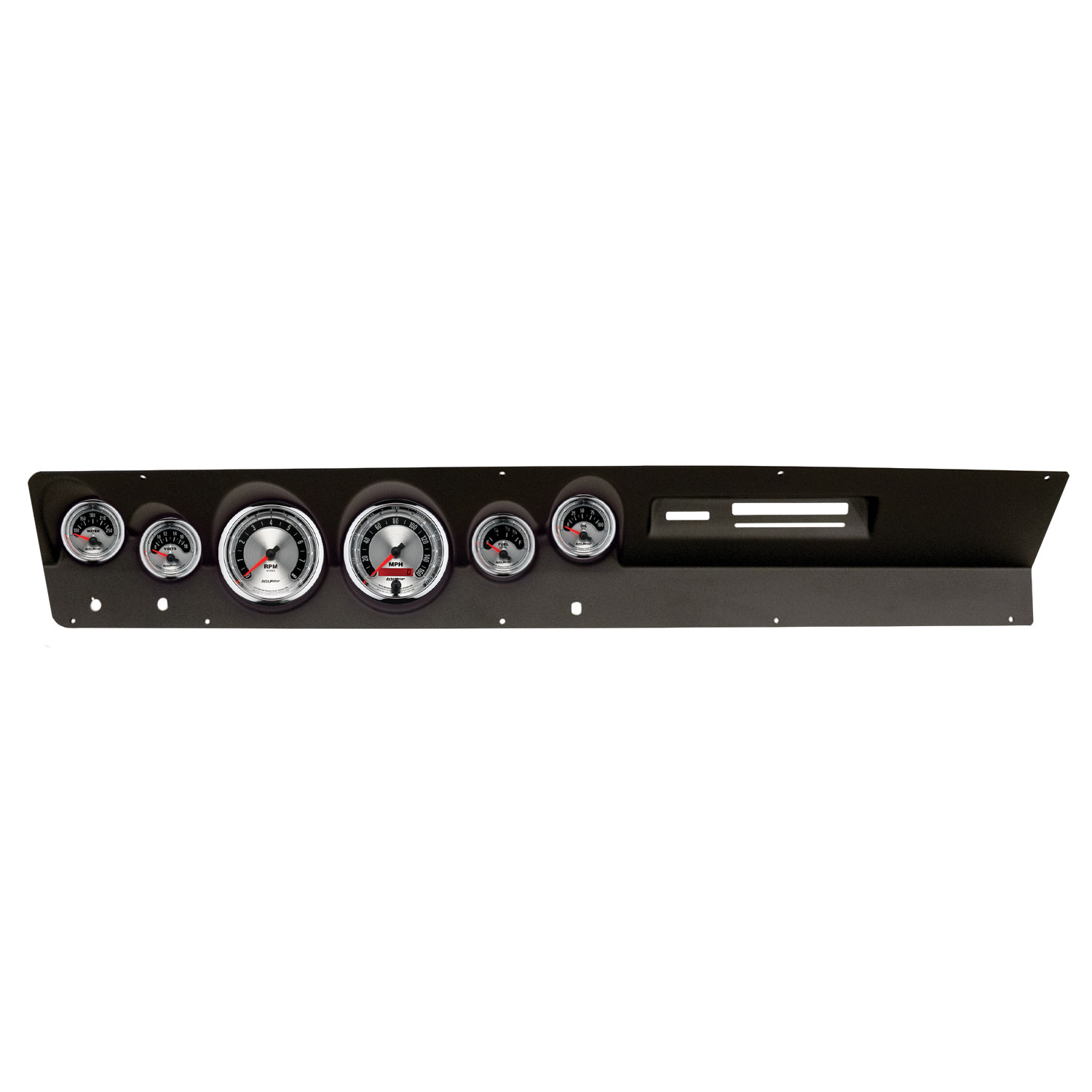 AUTOMETER Direct Fit Dash Kit, (3 3/8" X2, 2 1/16" X4), Dodge Dart 67-69, American Muscle