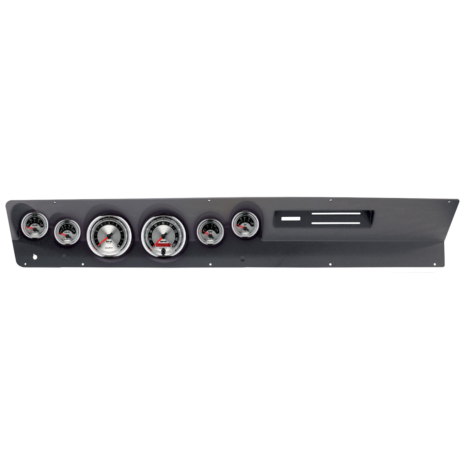 AUTOMETER Direct Fit Dash Kit, (3 3/8" X2, 2 1/16" X4), Dodge Dart Ac 67-69, American Muscle