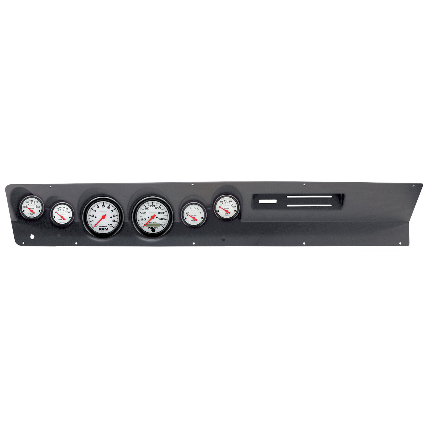 AUTOMETER Direct Fit Dash Kit, (3 3/8" X2, 2 1/16" X4), Dodge Dart Ac 67-69, Phantom