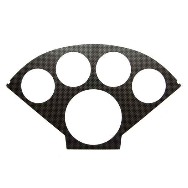 AUTOMETER Faceplate For #2207, Optional, Carbon Look