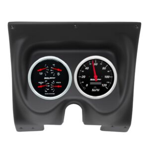 AUTOMETER Direct Fit Dash Kit, 2 PC, Camaro/Firebird 67-68, Designer Black